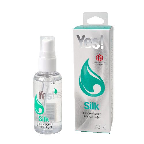 Силиконовая гипоаллергенная вагинальная смазка Yes Silk - 50 мл. - Sitabella - купить с доставкой в Краснодаре