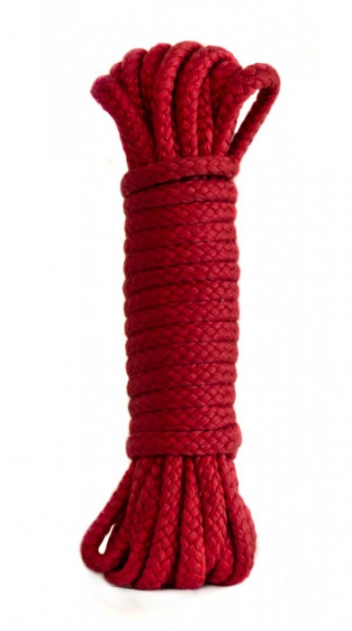 Красная веревка Bondage Collection Red - 9 м. - Lola Games - купить с доставкой в Краснодаре