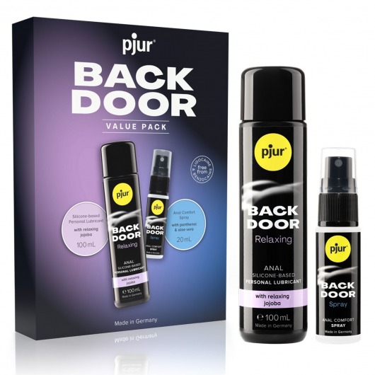 Набор для анального секса pjur Back Door Value Pack - Pjur - купить с доставкой в Краснодаре