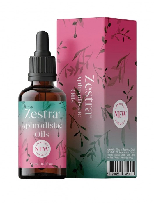 Возбуждающее масло Zestra Aphrodisiac Oils - 15 мл. - Zestra - купить с доставкой в Краснодаре