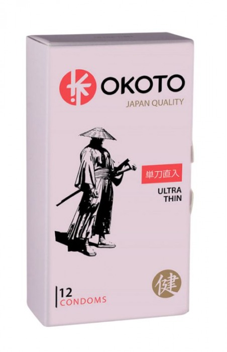 Тонкие презервативы OKOTO Ultra Thin - 12 шт. - Sitabella - купить с доставкой в Краснодаре