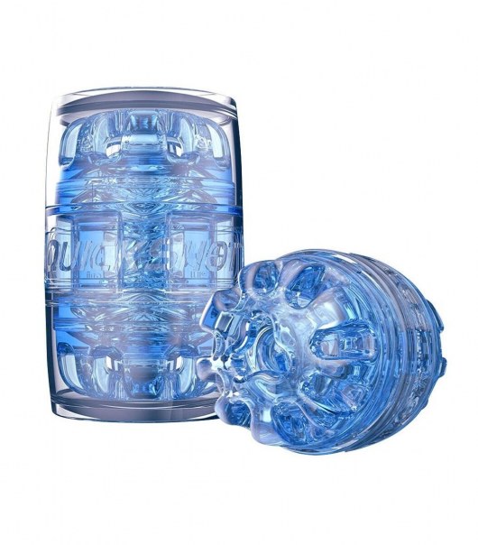 Мастурбатор Fleshlight Quickshot Turbo Blue Ice - Fleshlight - в Краснодаре купить с доставкой
