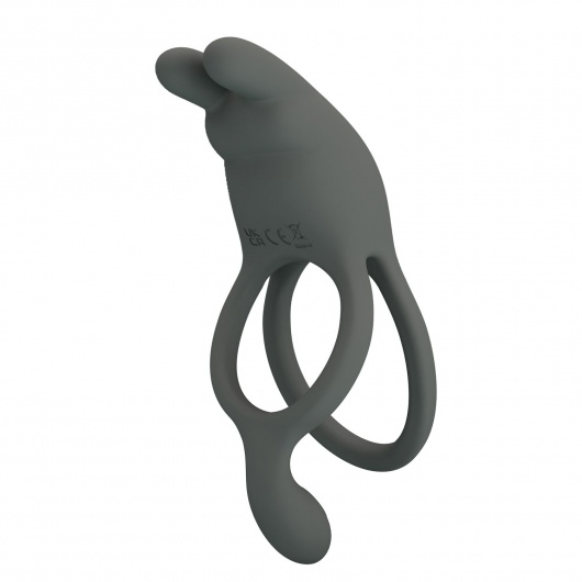 Серое эрекционное виброкольцо Dwayne - Baile - в Краснодаре купить с доставкой