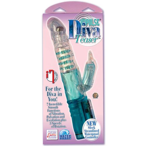 Семискоростной хай-тек Impulse Diva - 22 см. - California Exotic Novelties