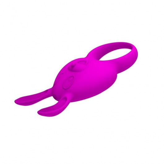 Фиолетовое перезаряжаемое эрекционное кольцо с вибрацией - Baile - в Краснодаре купить с доставкой