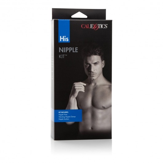 Эротический набор  для мужчин His Nipple Kit - California Exotic Novelties - купить с доставкой в Краснодаре