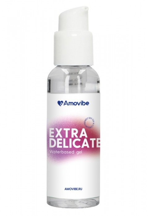 Гель на водной основе Amovibe Extra Delicate - 100 мл. - Amovibe - купить с доставкой в Краснодаре