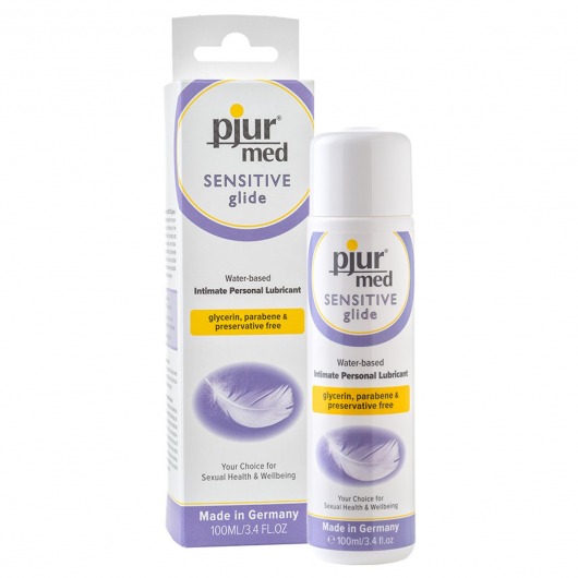 Лубрикант для чувствительной кожи pjur MED Sensitive glide - 100 мл. - Pjur - купить с доставкой в Краснодаре