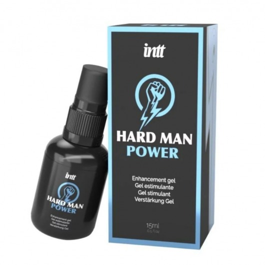 Стимулирующий гель для мужчин Hard Man Power - 15 мл. - INTT - купить с доставкой в Краснодаре