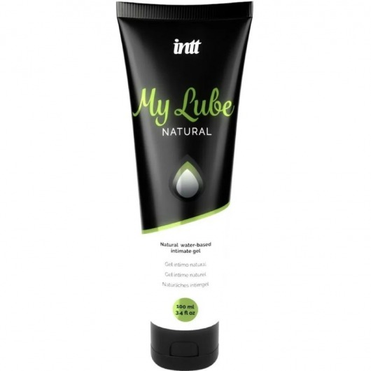 Увлажняющий гель-лубрикант на водной основе  для тела My Lube Natural - 100 мл. - INTT - купить с доставкой в Краснодаре