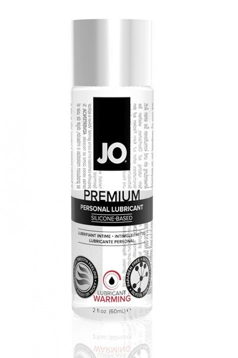 Возбуждающий лубрикант на силиконовой основе JO Personal Premium Lubricant  Warming - 60 мл. - System JO - купить с доставкой в Краснодаре