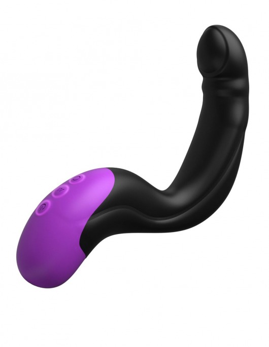 Черно-фиолетовый вибромассажёр простаты Hyper-Pulse P-Spot Massager - Pipedream - в Краснодаре купить с доставкой