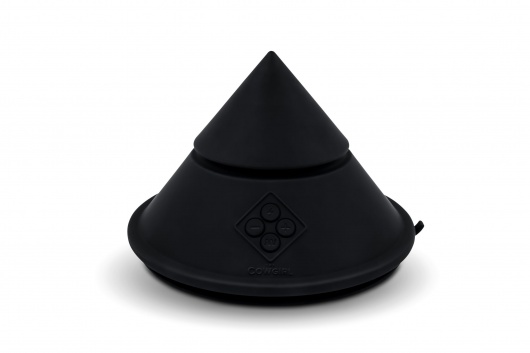 Конусный вибромассажер Cowgirl Cone с 2 насадками - CowGirl - купить с доставкой в Краснодаре