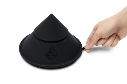 Конусный вибромассажер Cowgirl Cone с 2 насадками - CowGirl - купить с доставкой в Краснодаре