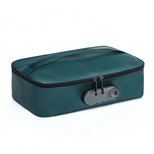 Зеленая сумочка для хранения игрушек Discreet Box - Dorcel - купить с доставкой в Краснодаре
