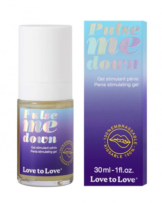 Стимулирующий гель для пениса Pulse Me Down - 30 мл. - Love to Love - купить с доставкой в Краснодаре