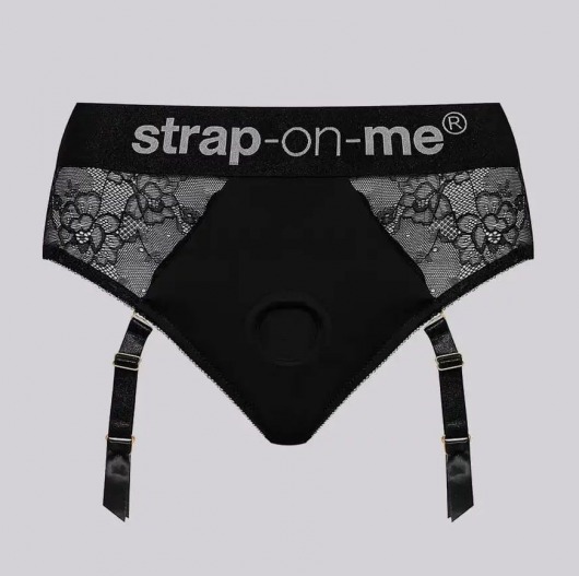 Трусики для фиксации насадок Strap-on-me Harness Lingerie Diva XS - Strap-on-me - купить с доставкой в Краснодаре