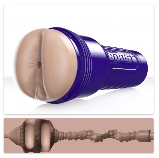 Телесный мастурбатор-анус Fleshlight Boost Blast Female - Fleshlight - в Краснодаре купить с доставкой