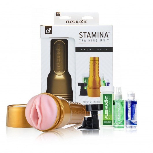 Набор для мастурбации Fleshlight Stamina Training Unit - Fleshlight - в Краснодаре купить с доставкой Набор для мастурбации Fleshlight Stamina Training Unit - Fleshlight - в Краснодаре купить с доставкой