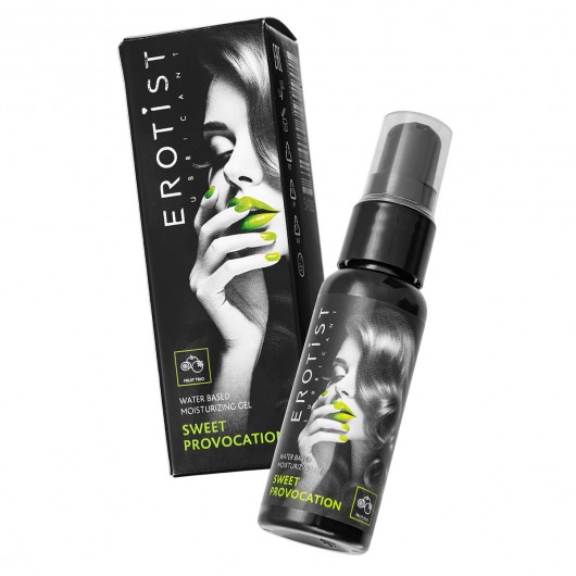 Съедобный гель Erotist Sweet Provocation Fruit Trio со вкусом киви, граната и яблока - 30 мл. - Erotist Lubricants - купить с доставкой в Краснодаре