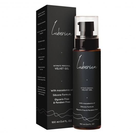 Интимный гель на силиконовой основе с маслом макадамии Luberium Velvel Gel - 100 мл. - Luberium - купить с доставкой в Краснодаре