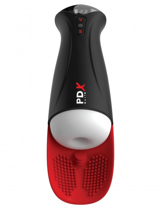 Мастурбатор в колбе с вибрацией Fuck-O-Matic Pro XL - Pipedream - в Краснодаре купить с доставкой