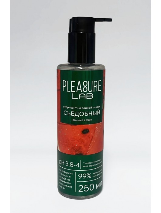 Лубрикант на водной основе Pleasure Lab с ароматом арбуза - 250 мл. - Pleasure Lab - купить с доставкой в Краснодаре