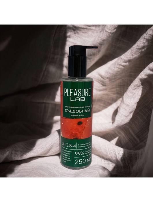 Лубрикант на водной основе Pleasure Lab с ароматом арбуза - 250 мл. - Pleasure Lab - купить с доставкой в Краснодаре