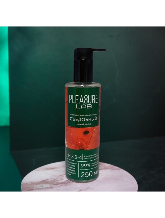 Лубрикант на водной основе Pleasure Lab с ароматом арбуза - 250 мл. - Pleasure Lab - купить с доставкой в Краснодаре