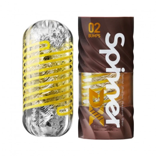Мастурбатор Tenga Spinner DX 02 Bumps - Tenga - в Краснодаре купить с доставкой