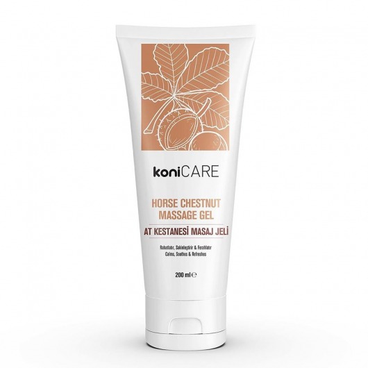 Расслабляющий массажный гель Konicare Horse Chestnut Massage Gel - 200 мл. - KoniCARE - купить с доставкой в Краснодаре