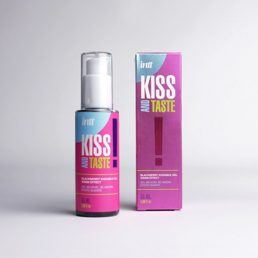 Массажный гель для тела Kiss and Taste - 55 мл. - INTT - купить с доставкой в Краснодаре