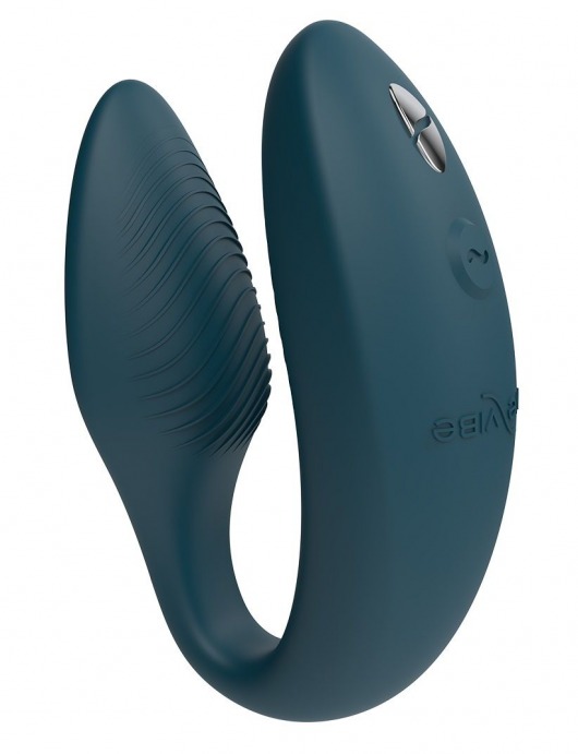 Зеленый вибратор для пар We-Vibe Sync 2 с пультом ДУ - We-vibe купить в Краснодаре с доставкой в Orgasmix.ru Зеленый вибратор для пар We-Vibe Sync 2 с пультом ДУ - We-vibe