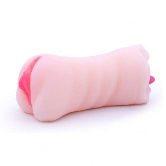 Телесный двусторонний мастурбатор - вагина и ротик - Boys of Toys - в Краснодаре купить с доставкой