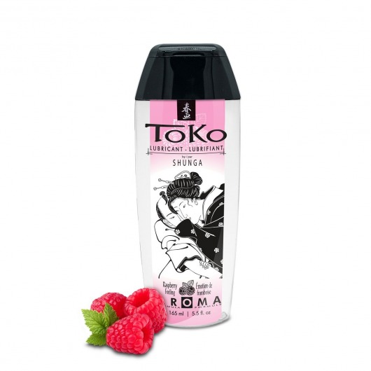 Интимная смазка TOKO Aroma Raspberry Feeling с ароматом малины - 165 мл. - Shunga - купить с доставкой в Краснодаре