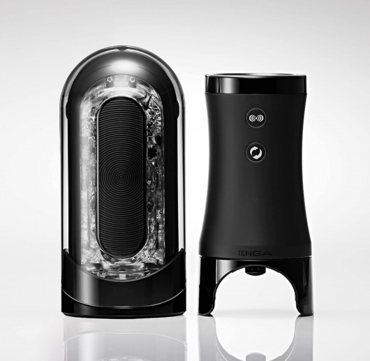 Набор Tenga Flip Zero Electronic Vibrotation: мастурбатор с вибрацией и устройство вращения - Tenga - в Краснодаре купить с доставкой Набор Tenga Flip Zero Electronic Vibrotation: мастурбатор с вибрацией и устройство вращения - Tenga - в Краснодаре купить с доставкой