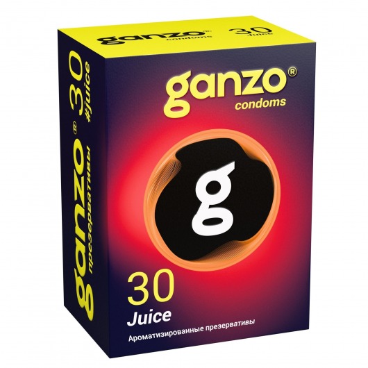 Ароматизированные презервативы Ganzo Juice - 30 шт. - Ganzo - купить с доставкой в Краснодаре Ароматизированные презервативы Ganzo Juice - 30 шт. - Ganzo - купить с доставкой в Краснодаре