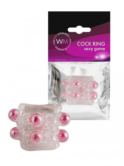 Прозрачная насадка на пенис с цветными шариками - Erowoman-Eroman - в Краснодаре купить с доставкой