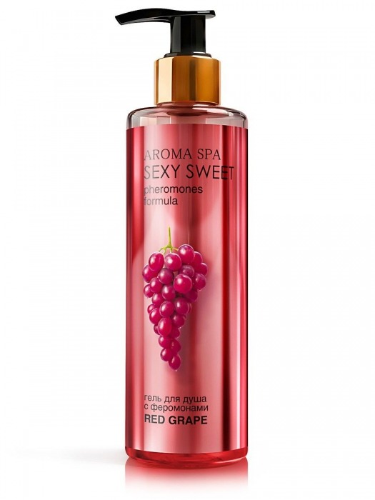 Гель для душа с феромонами и ароматом винограда Red Grape - 200 мл. -  - Магазин феромонов в Краснодаре