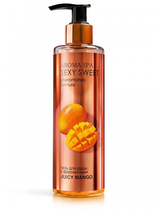 Гель для душа с феромонами и ароматом манго Juicy Mango - 200 мл. -  - Магазин феромонов в Краснодаре