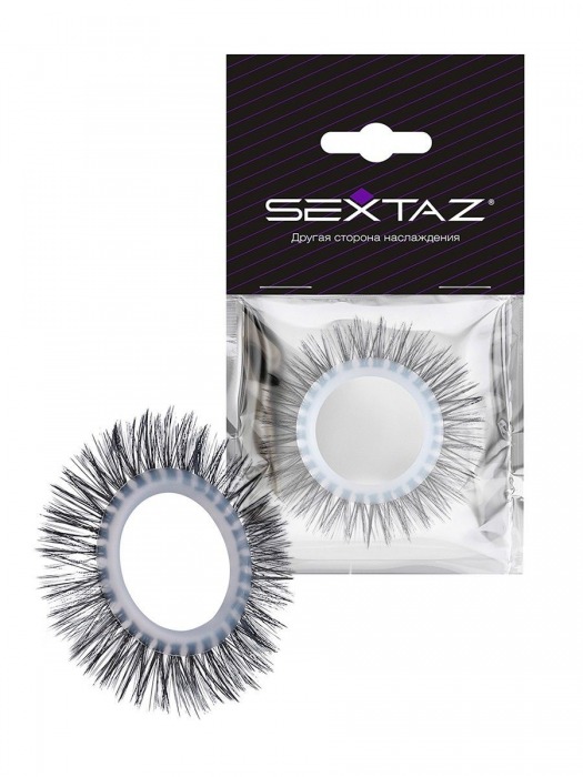Круглое эрекционное кольцо с длинными «ресничками» - Sextaz - в Краснодаре купить с доставкой