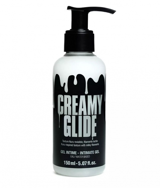 Лубрикант на водной основе Creamy Glide с консистенцией спермы - 150 мл. - Strap-on-me - купить с доставкой в Краснодаре