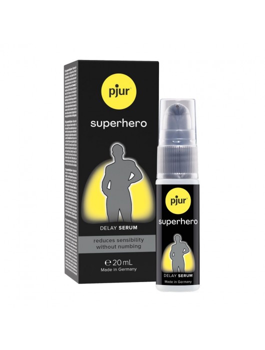 Пролонгатор-сыворотка pjur Superhero Delay Serum - 20 мл. - Pjur - купить с доставкой в Краснодаре