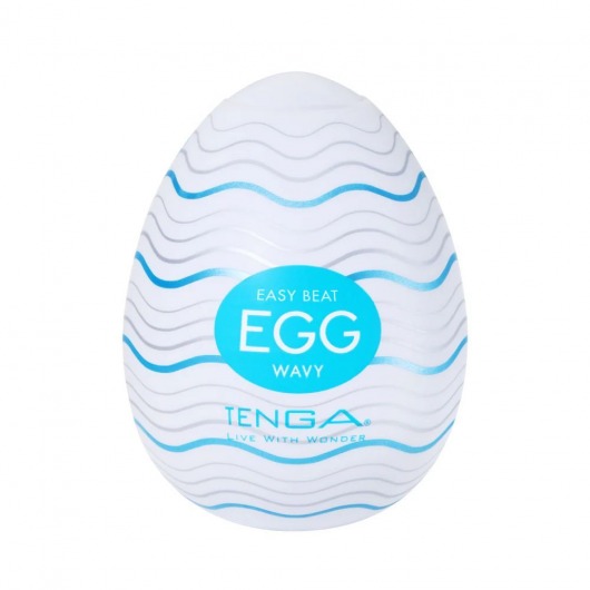 Мастурбатор-яйцо Tenga Egg Wavy - Tenga - в Краснодаре купить с доставкой