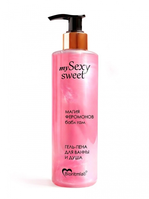 Гель-пена для ванны и душа Sexy Sweet с феромонами и ароматом бабл-гам - 200 мл. -  - Магазин феромонов в Краснодаре