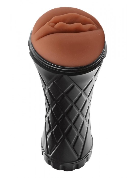 Коричневый мастурбатор-вагина Marly - Dream Toys - в Краснодаре купить с доставкой