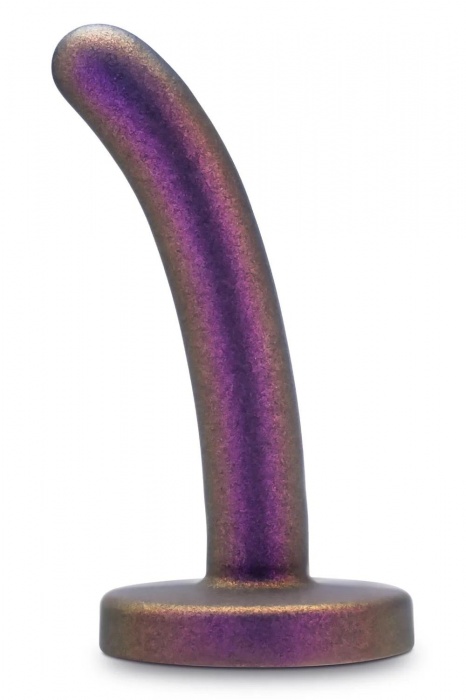 Фиолетовая насадка с гладкой поверхностью Surrender 4.75 Inch Beginner Pegging Dildo - 12 см. - Blush Novelties - купить с доставкой в Краснодаре