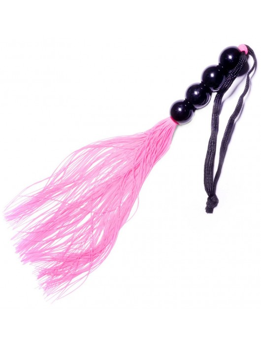 Розовая силиконовая плеть - 35,5 см. - Boys of Toys - купить с доставкой в Краснодаре