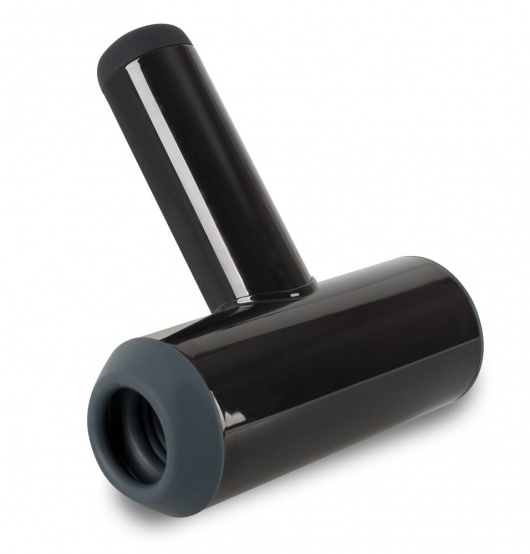 Черный мастурбатор с удобной ручкой Masturbator with 2 Functions - Orion - в Краснодаре купить с доставкой