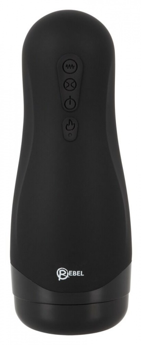 Черный вибромастурбатор с подогревом Masturbator with 3 Functions - Orion - в Краснодаре купить с доставкой